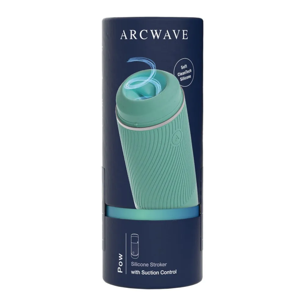 Arcwave Pow Silicone Stroker with Suction Control Mint