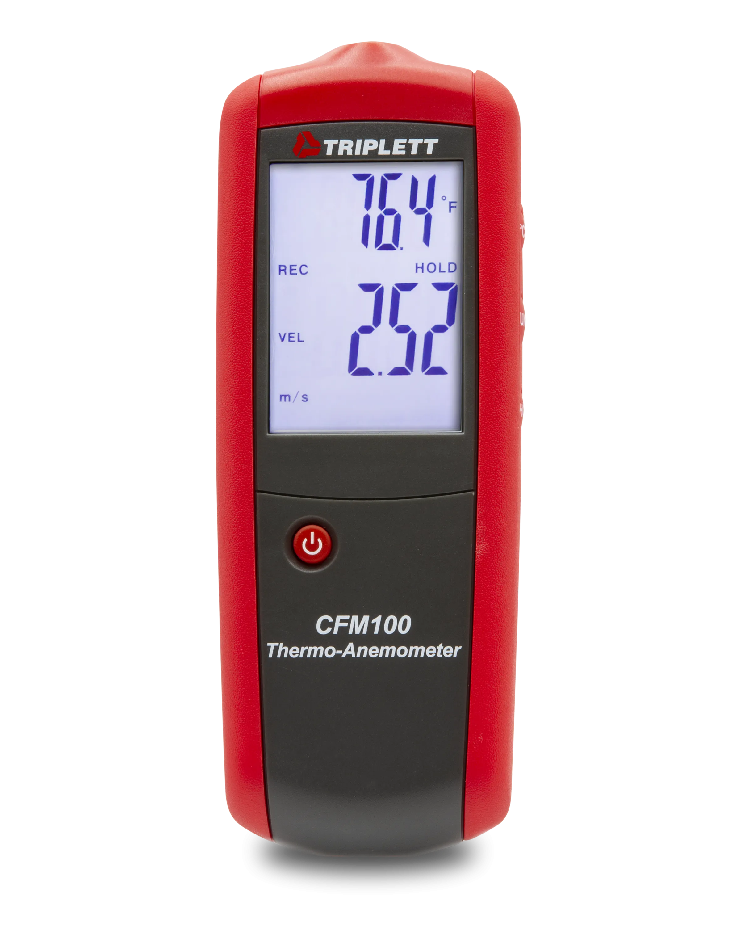 CFM-CMM Thermo-Anemometer: Measures Air Velocity, Air Flow & Air Temperature - (CFM100)