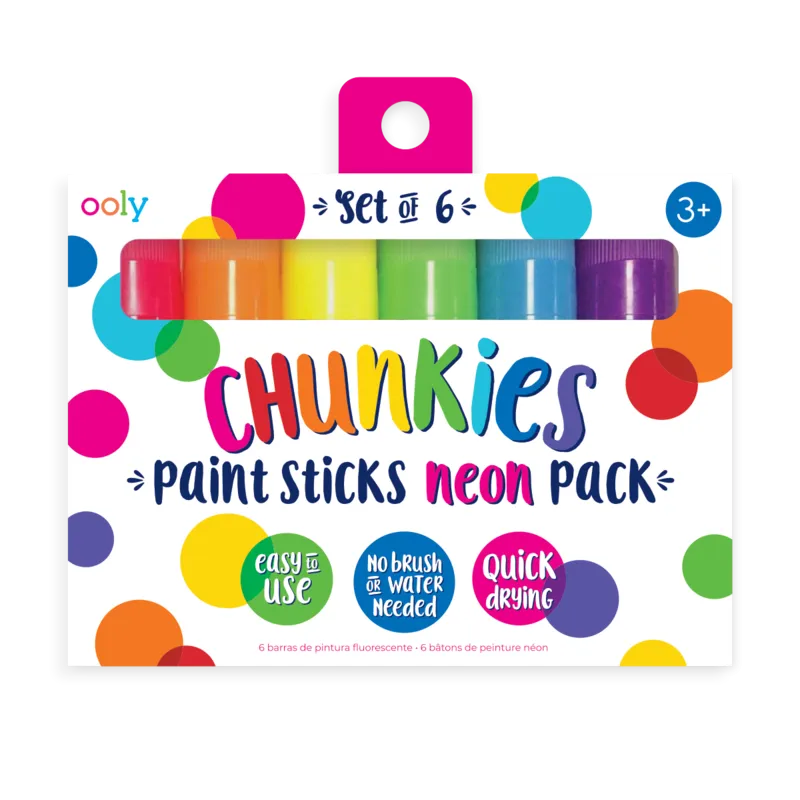 Chunkies Paint Sticks Neon Pack