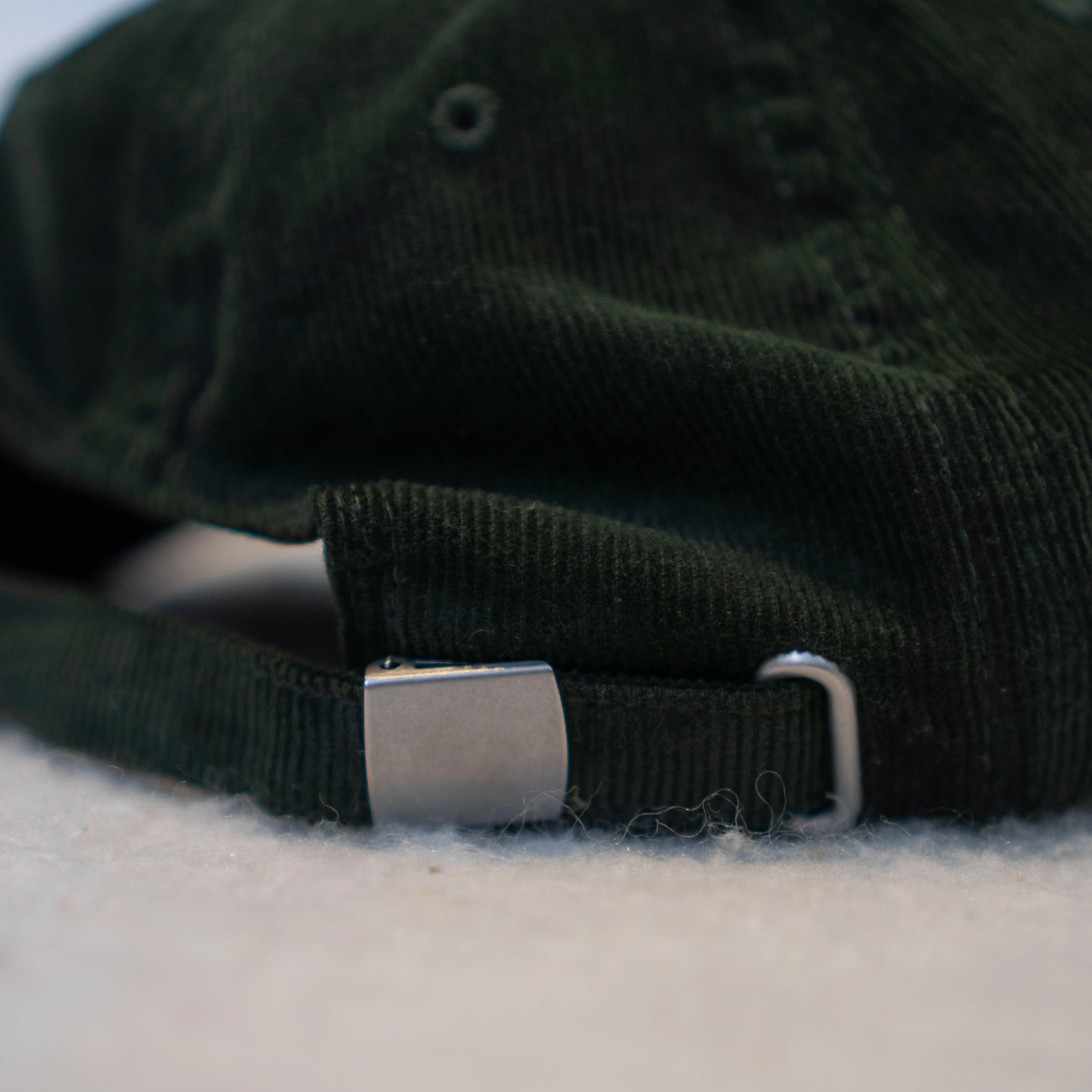 Green Corduroy Hat