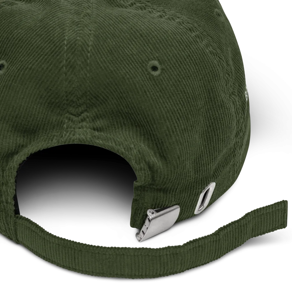 Green Corduroy Hat