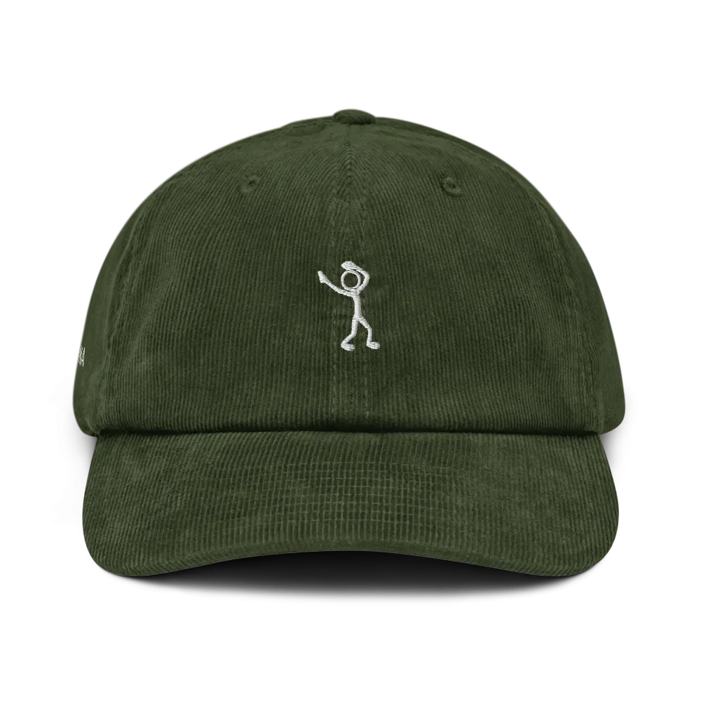 Green Corduroy Hat