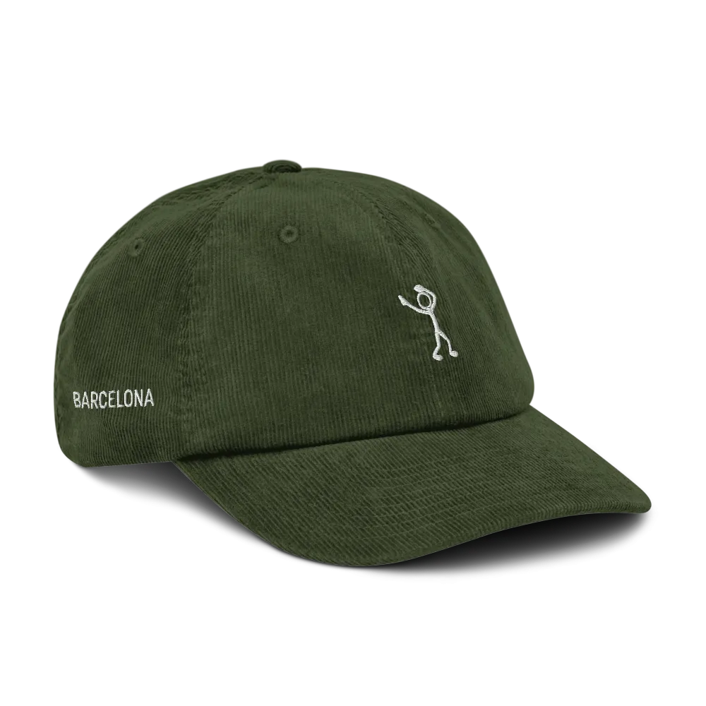 Green Corduroy Hat