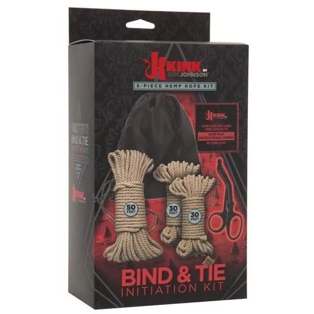 Kink Bind & Tie Initiation Hemp Rope Kit