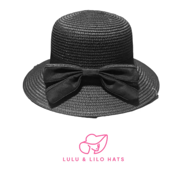 Lulu & Lilo Women's Sun hat with Bowtie Ribbon Collection