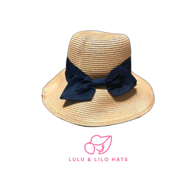 Lulu & Lilo Women's Sun hat with Bowtie Ribbon Collection