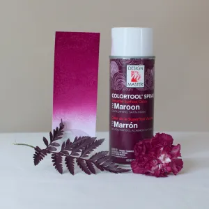 Maroon Design Master Colortool Floral Spray Paint