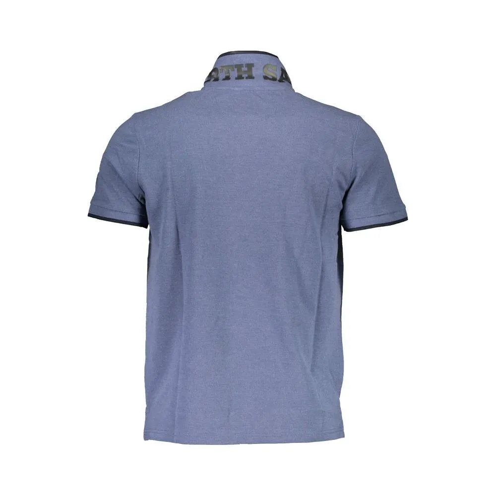 North Sails Blue Cotton Mens Polo Shirt