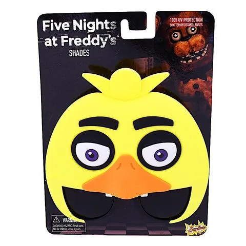 Officially Licensed Freddy Chica Bird Sunstaches Sun Glasses