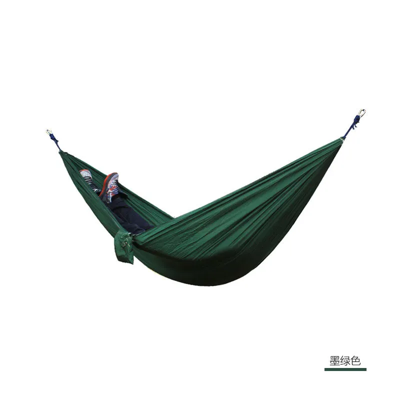 Outdoor double Hammock Portable Parachute Cloth 2 Person hamaca hamak rede Garden hanging chair sleeping travel swing hamac