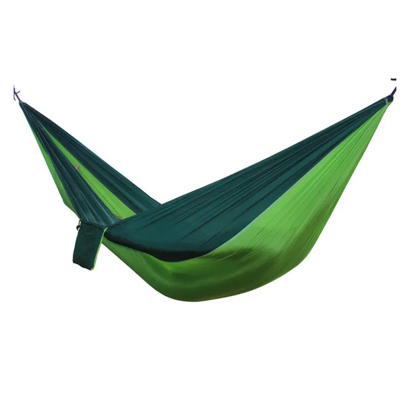 Outdoor double Hammock Portable Parachute Cloth 2 Person hamaca hamak rede Garden hanging chair sleeping travel swing hamac