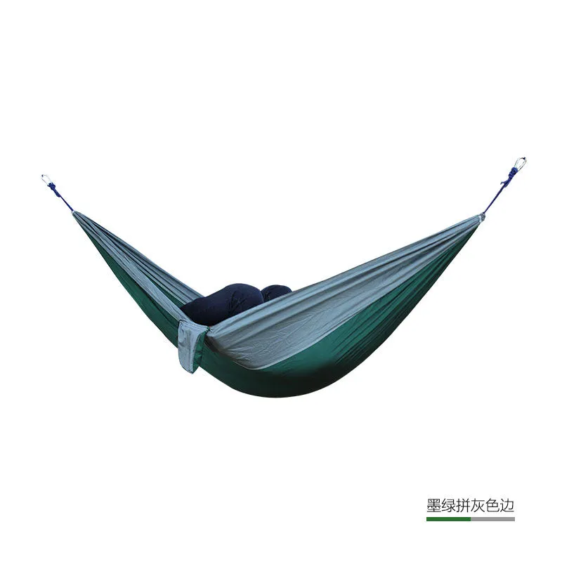 Outdoor double Hammock Portable Parachute Cloth 2 Person hamaca hamak rede Garden hanging chair sleeping travel swing hamac