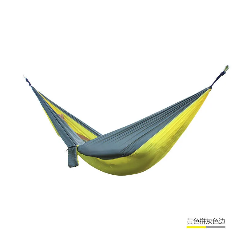 Outdoor double Hammock Portable Parachute Cloth 2 Person hamaca hamak rede Garden hanging chair sleeping travel swing hamac