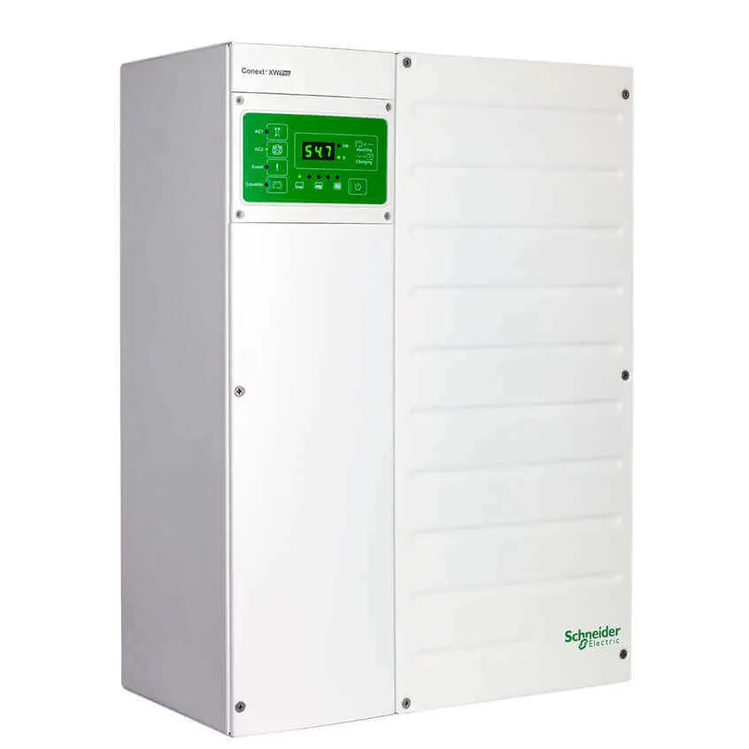 Schneider XW Pro 6.8Kw Solar Hybrid Inverter 120/240V Bundle