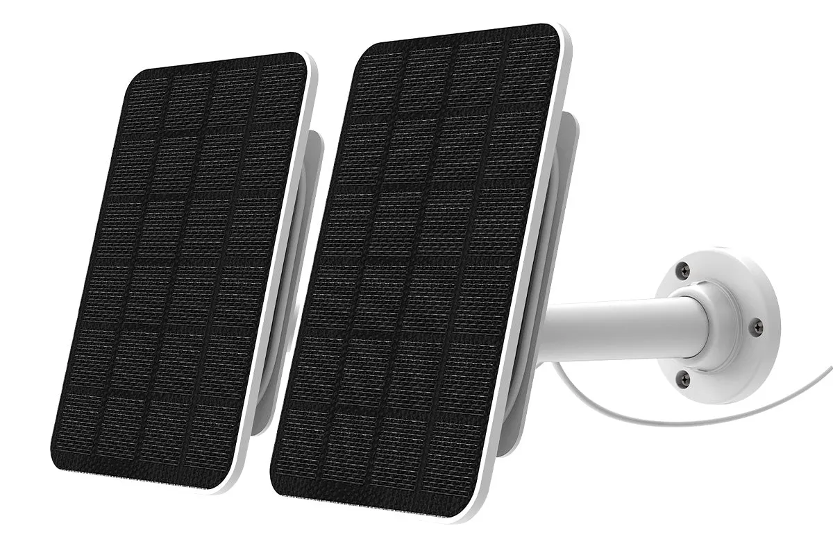 Solar Panel for Battery-Operated Cameras