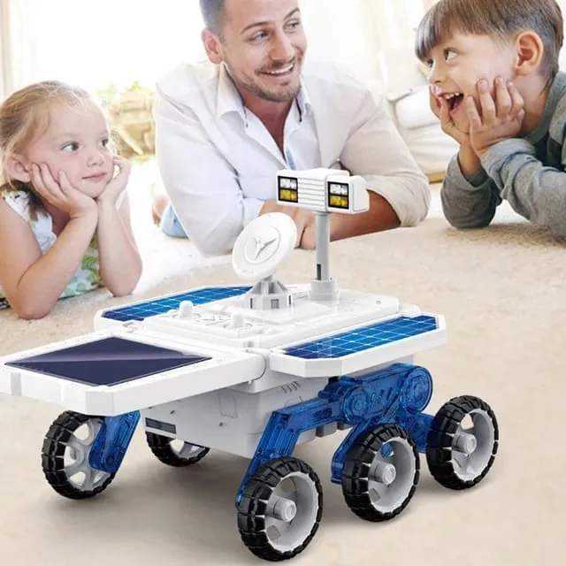 STEM DIY Solar Mars Exploration Car 4x4 - 6 Wheels