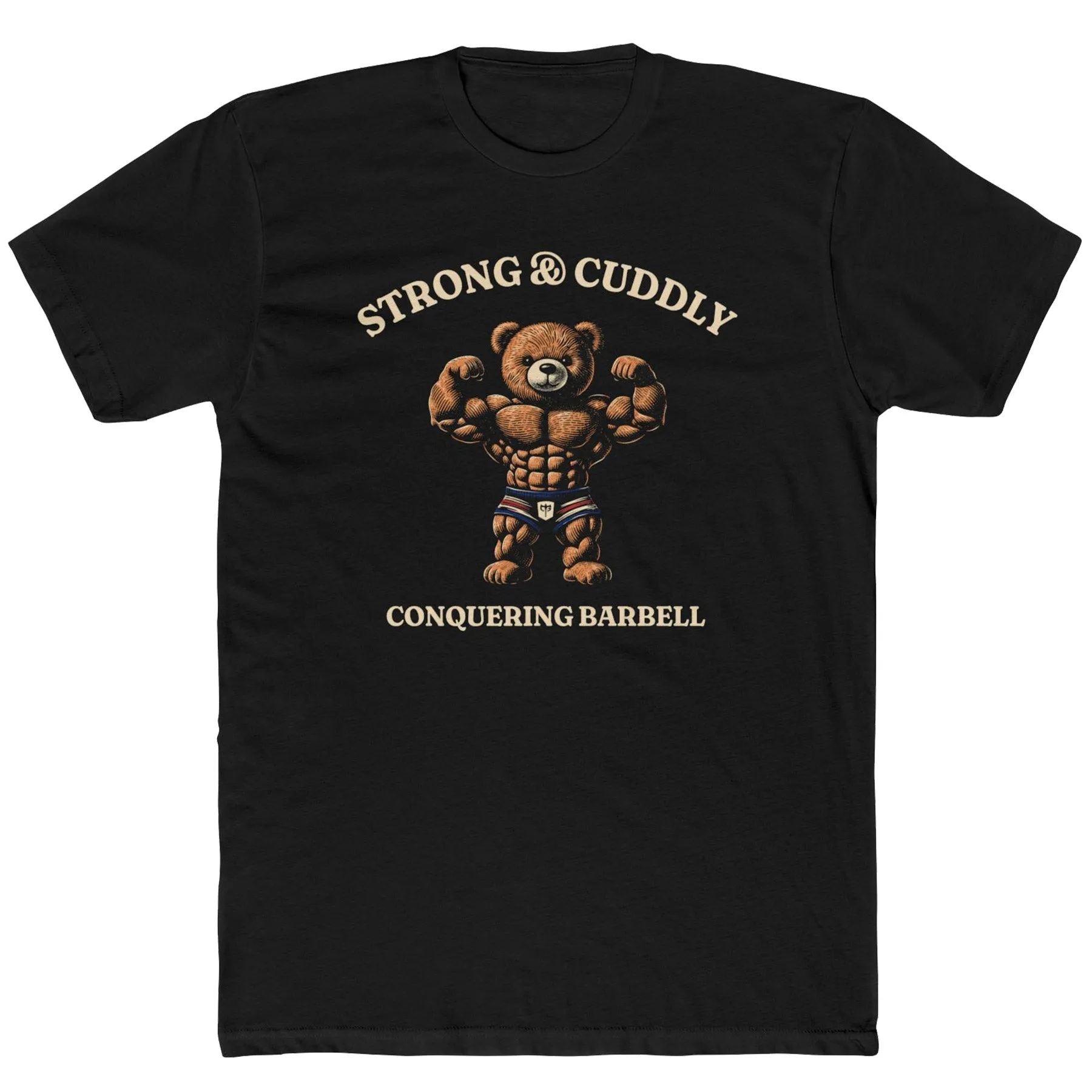 Strong & Cuddly Bear Tee