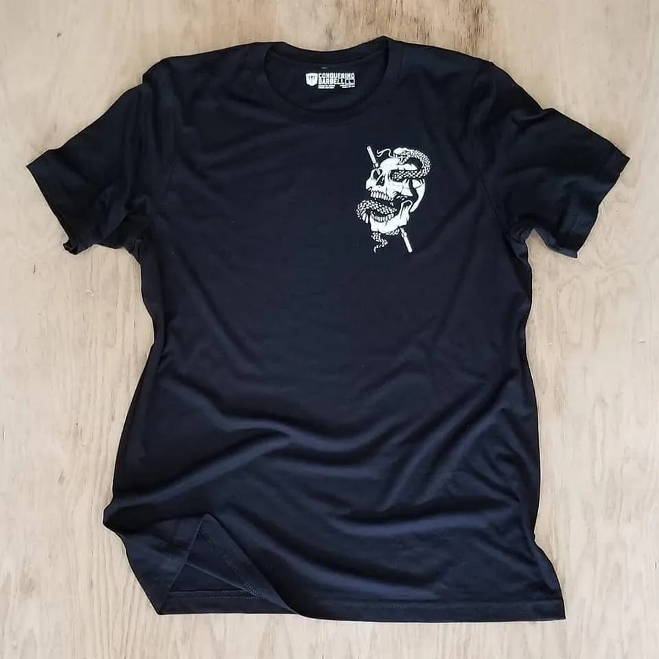 Strong Till Death - The Original - on Black Tee