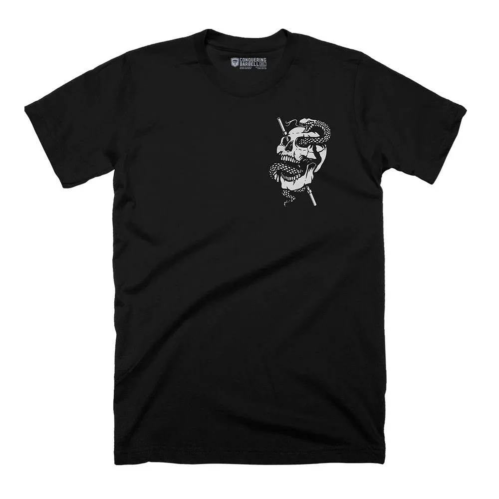 Strong Till Death - The Original - on Black Tee