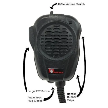 Submersible Aqua Miner Mic for KNG, KNG2 Series Radios