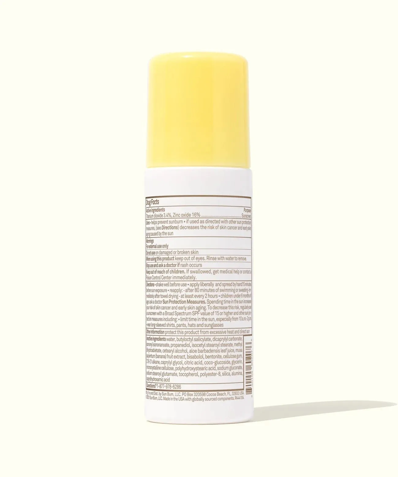 SUN BUM SUNSCREEN BABY BUM MINERAL ROLL ON SPF 50