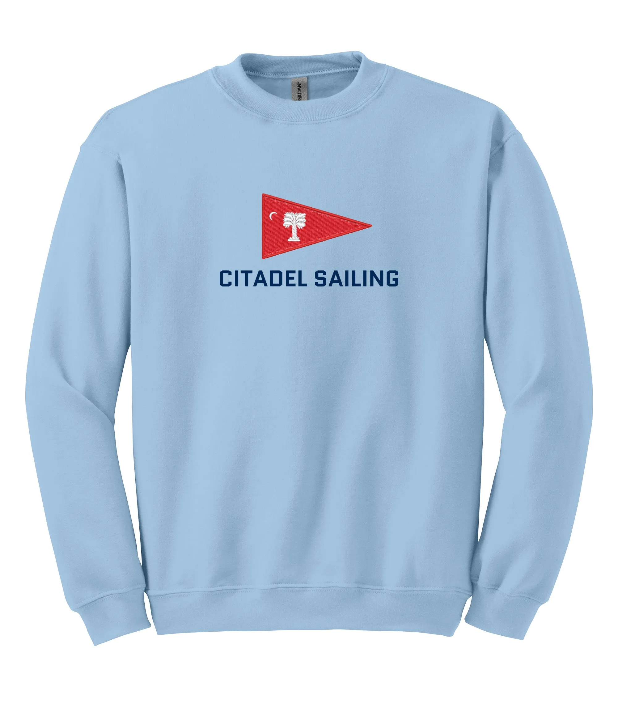 The Citadel Bulldog, Club Sports - Sailing, Heavy Blend™ Crewneck Sweatshirt