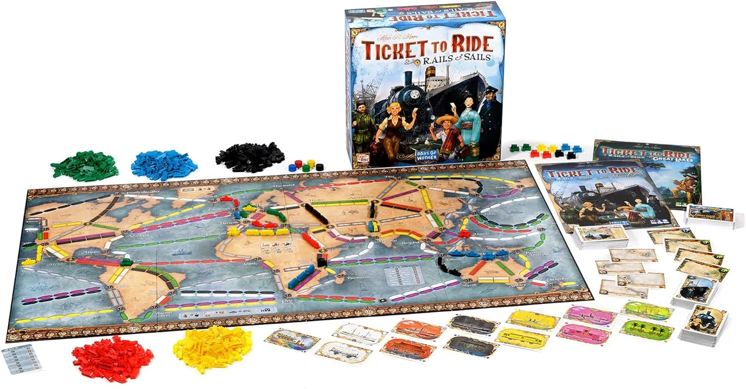 Ticket To Ride Rails & Sails