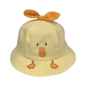 Toddler Baby Kids Boys Girls Duck Printing Pattern Bucket Hats Outdoor Windproof Sun Hat Children Summer Sun Cap Accessories 309