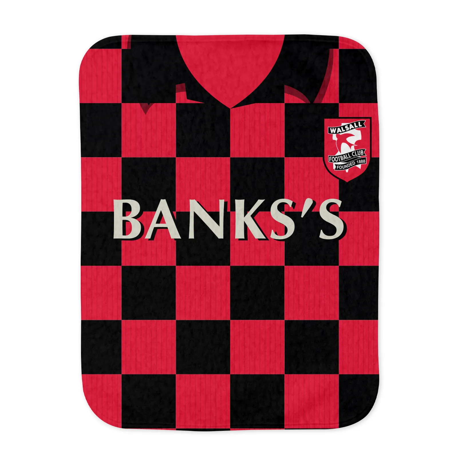 Walsall 1998 Home Burp Cloth