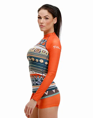 Women's Aztec Trashee Rashguard